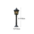 Luminária externa de jardim industrial resistente à água