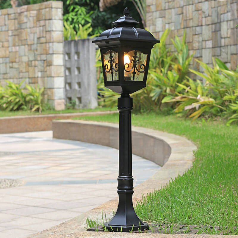 Luminária externa de jardim industrial resistente à água