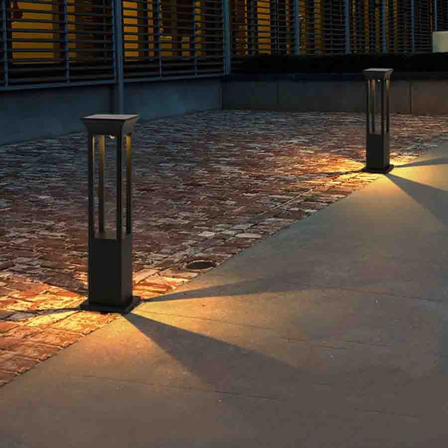 Luminária externa de luz solar Nimbus para trilhos