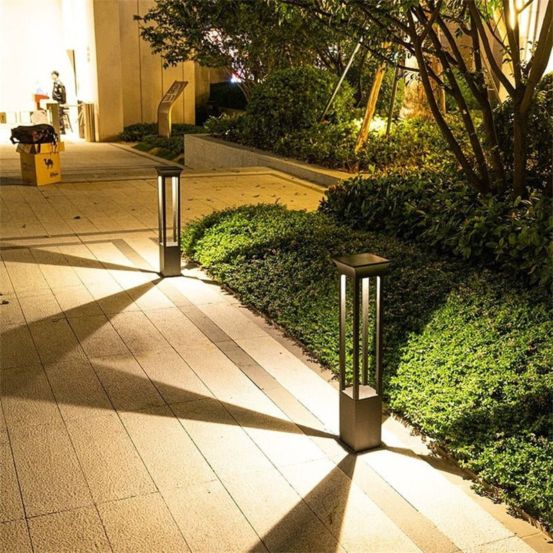 Luminária externa de luz solar Nimbus para trilhos