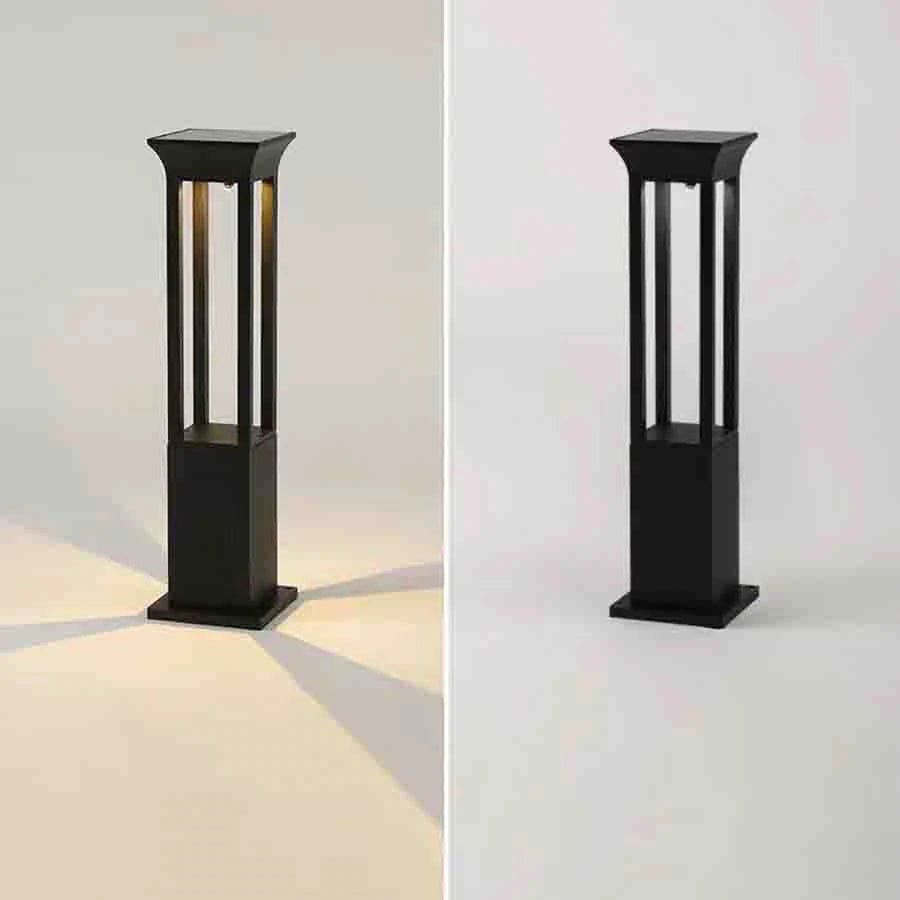 Luminária externa de luz solar Nimbus para trilhos