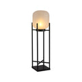 Luminária externa de piso solar para área externa ∅ 9.0″ x L 9.0″ x A 39.4″ Dia 23cm x L 23cm x A 100cm Versão com fio Luz quente