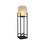 Luminária externa de piso solar para área externa ∅ 9.0″ x L 9.0″ x A 39.4″ Dia 23cm x L 23cm x A 100cm Versão com fio Luz quente