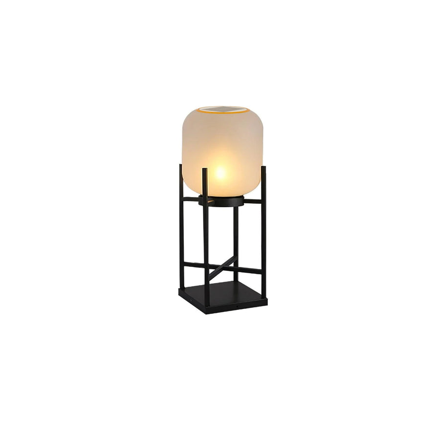 Luminária externa de piso solar para áreas externas ∅ 9.0″ x L 9.0″ x A 18.9″ Diâmetro 23cm x Largura 23cm x Altura 48cm Versão solar