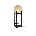 Luminária externa de piso solar para áreas externas ∅ 9.0″ x L 9.0″ x A 29.5″ Diâmetro 23cm x Largura 23cm x Altura 75cm Versão com fio