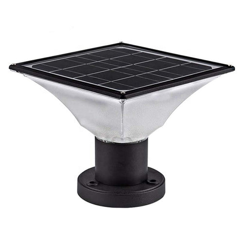 Luminária externa de poste solar Luz neutra