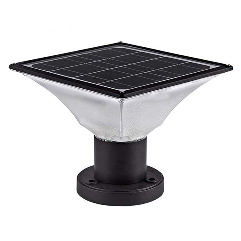 Luminária externa de poste solar Luz neutra