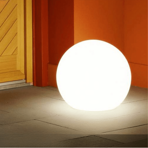 Luminária externa esférica com energia solar para jardim Diâmetro 50cm(ø19.69")