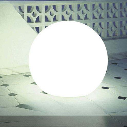 Luminária externa esférica com energia solar para jardim Diâmetro 60cm(ø23.62")