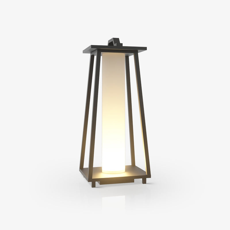 Luminária externa móvel Roam Luz quente L 30cm x W 27cm x H 70cm L 11.8″ x W 10.6″ x H 27.6″