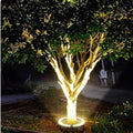 Luminária externa para decoração de árvores
