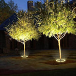 Luminária externa para decoração de árvores