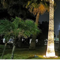 Luminária externa para decoração de árvores