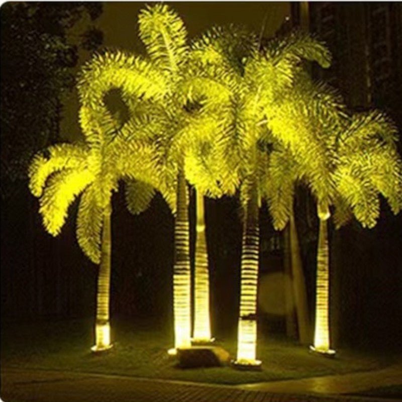Luminária externa para decoração de árvores
