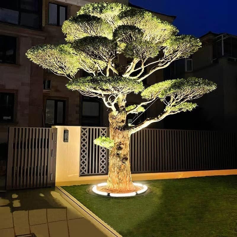 Luminária externa para decoração de árvores