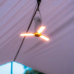 Luminária externa portátil para acampamentos e áreas externas