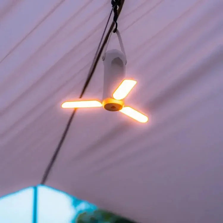 Luminária externa portátil para acampamentos e áreas externas