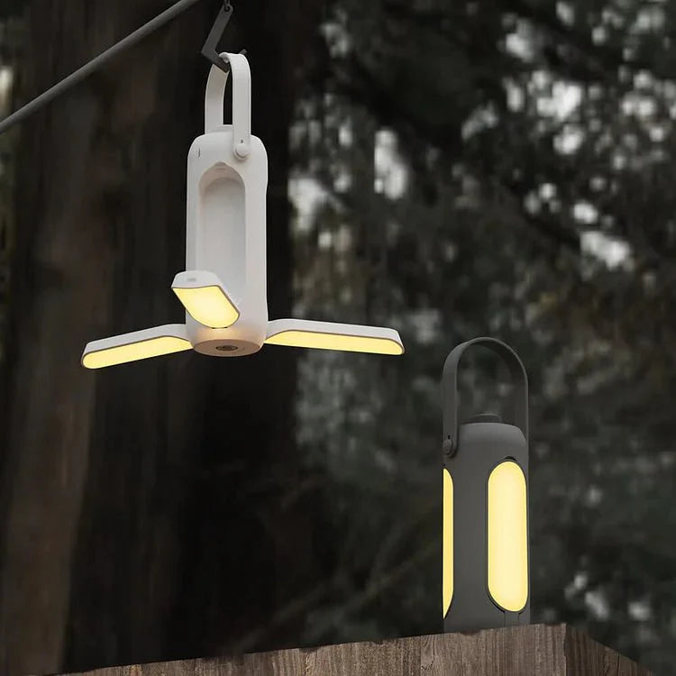 Luminária externa portátil para acampamentos e áreas externas