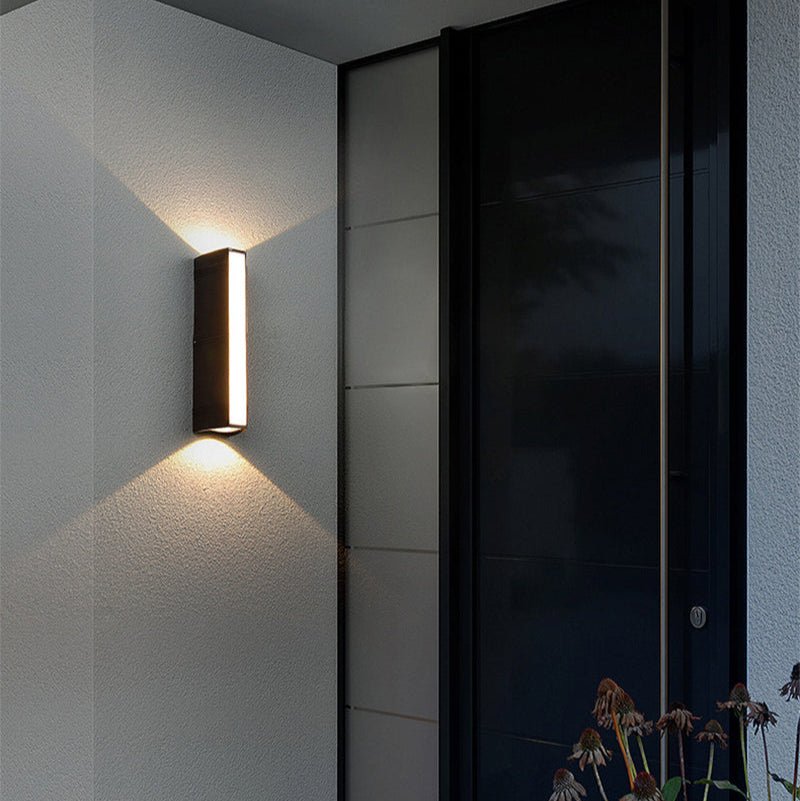 Luminária externa resistente à água para parede