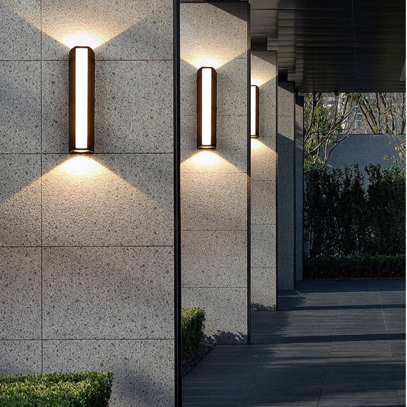 Luminária externa resistente à água para parede
