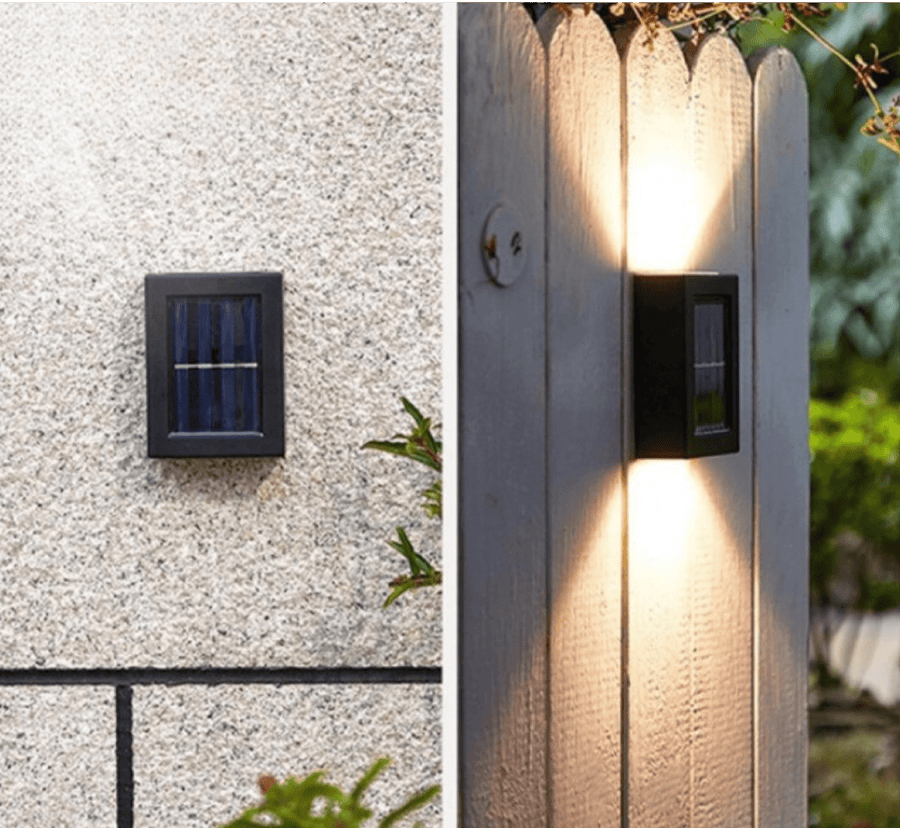 Luminária externa sem fio premium para parede - Transforme seu jardim em um espaço mágico!