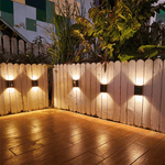 Luminária externa sem fio premium para parede - Transforme seu jardim em um espaço mágico!