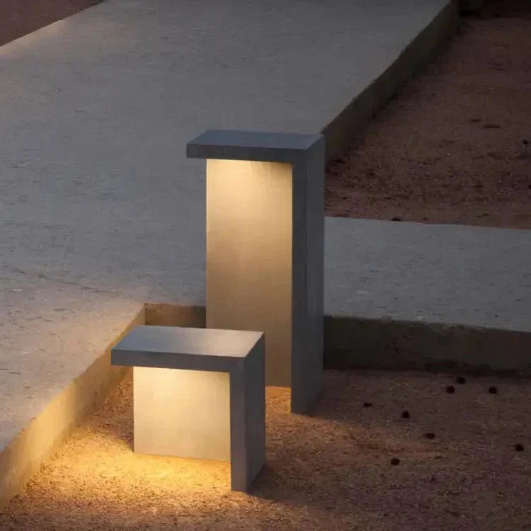 Luminária externa solar Block Lane para áreas externas Regular