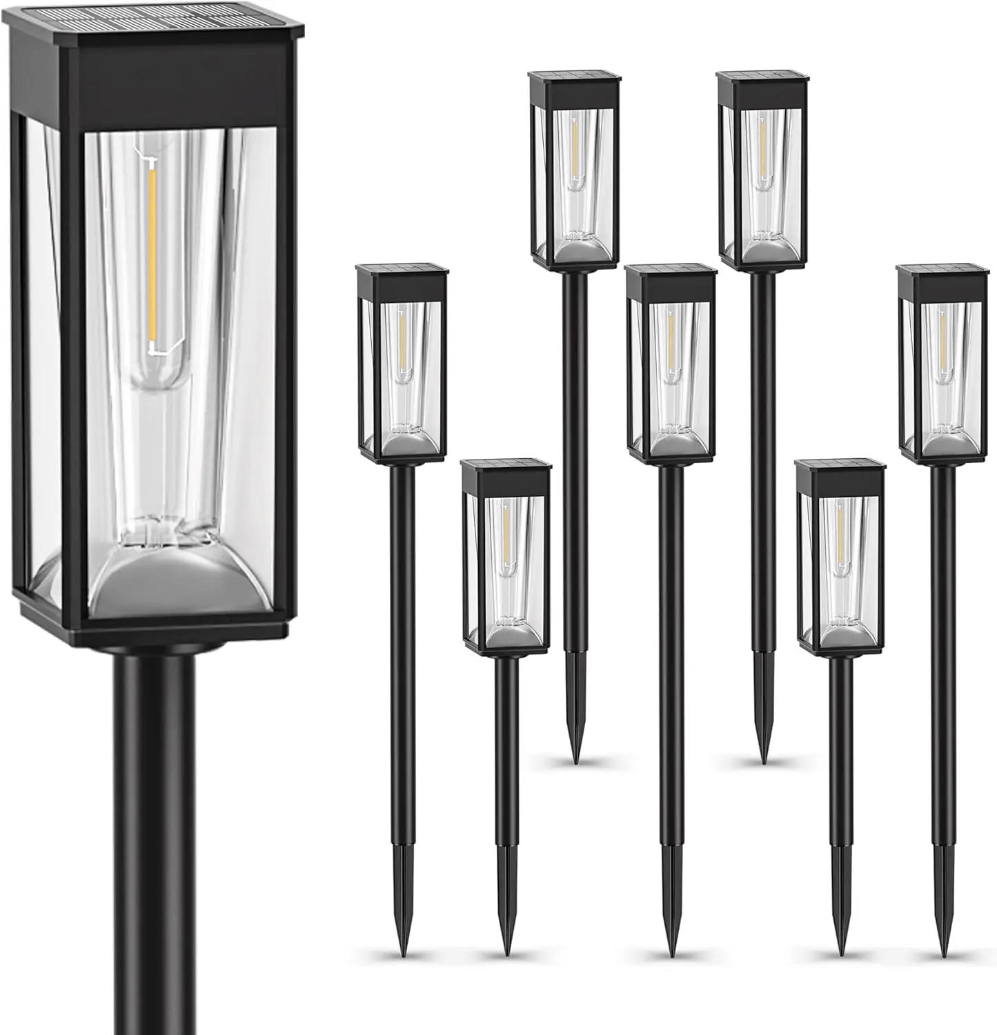Luminária externa solar
