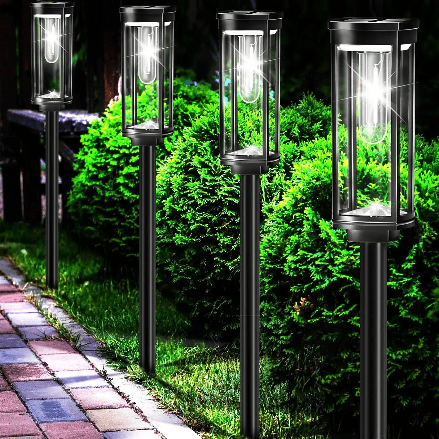 Luminária externa solar