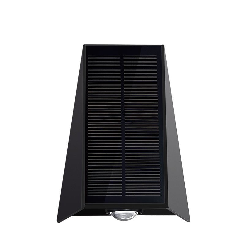 Luminária externa solar LED para parede