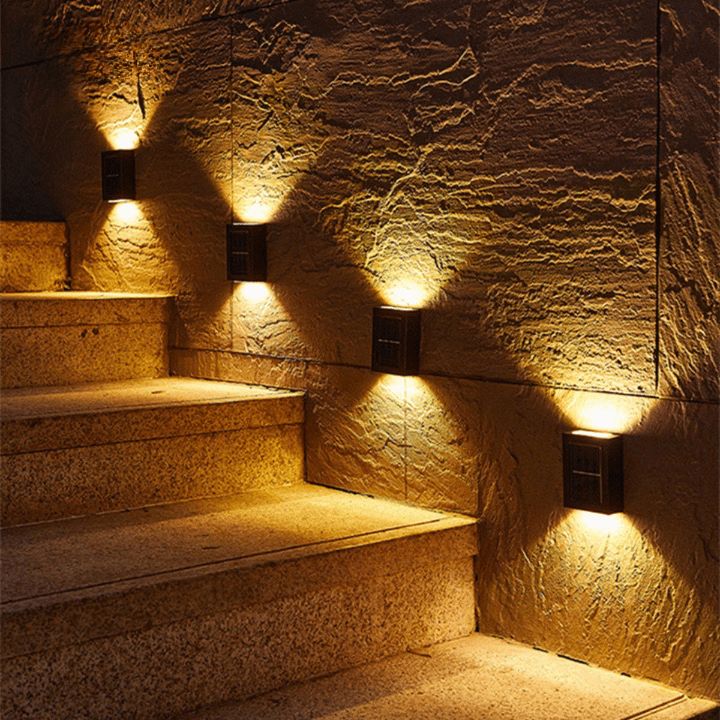 Luminária externa solar LED sem fio deluxe - Transforme a ambiance do seu jardim!