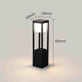 Luminária externa solar Nimbus Cubo 60cm