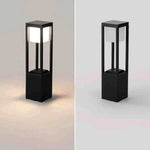 Luminária externa solar Nimbus Cubo 60cm