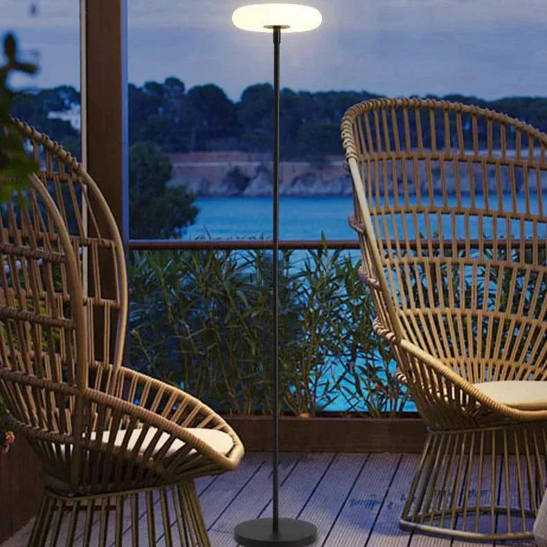 Luminária externa solar Premium