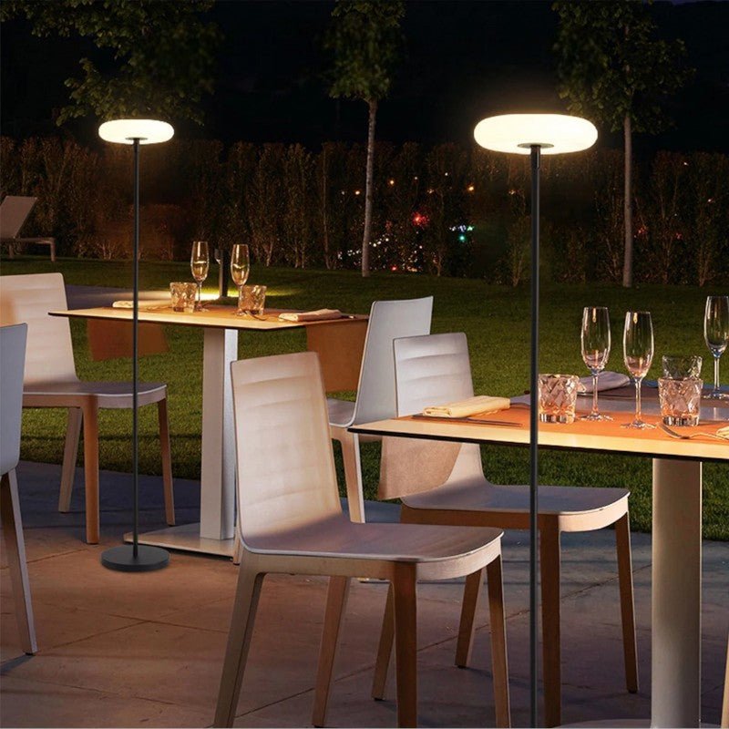 Luminária externa solar Premium