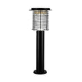 Luminária externa solar USB dupla à prova d'água com tecnologia de vibrações para repelir mosquitos