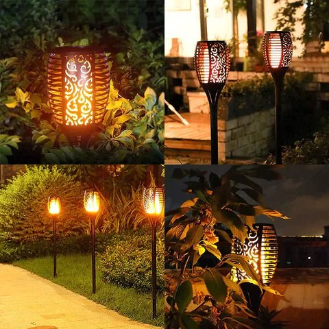 Luminária externa solar (conjunto com 2)