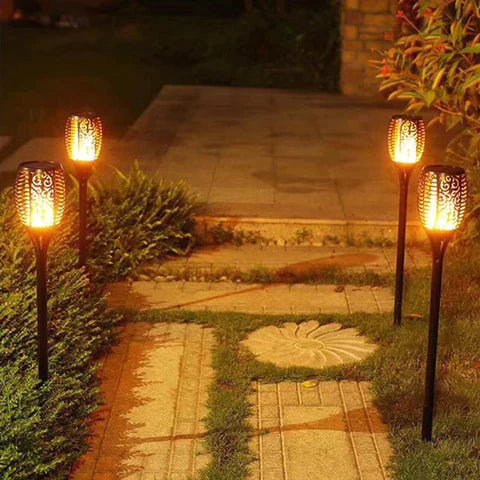 Luminária externa solar (conjunto com 2)