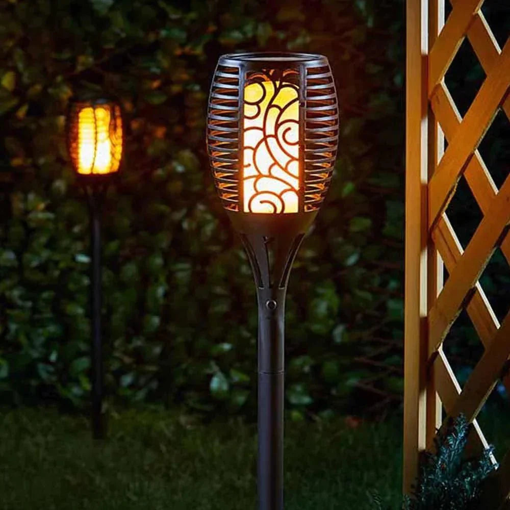Luminária externa solar (conjunto com 2)