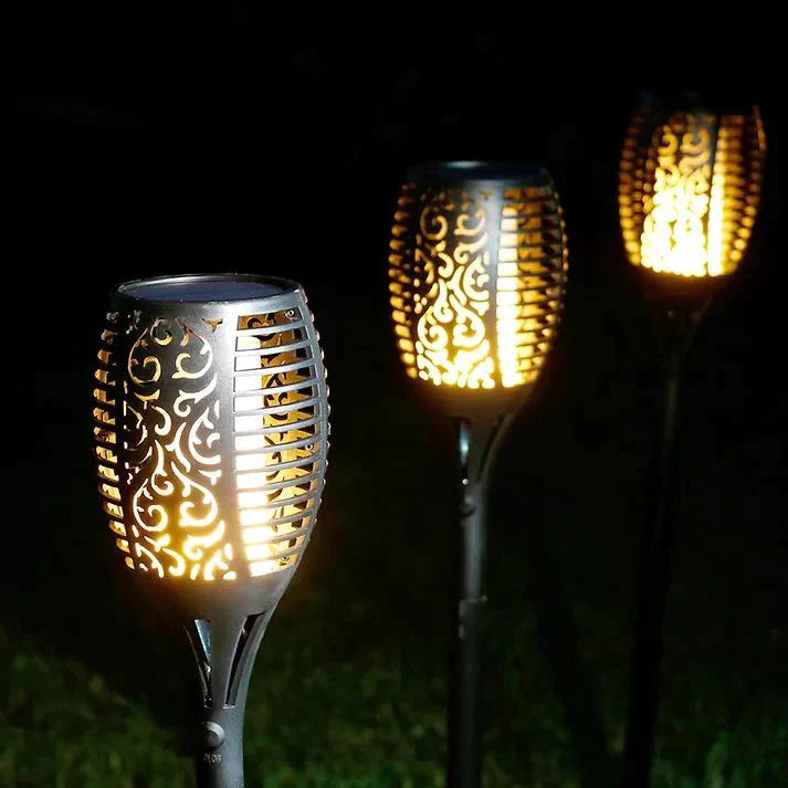 Luminária externa solar (conjunto com 2)