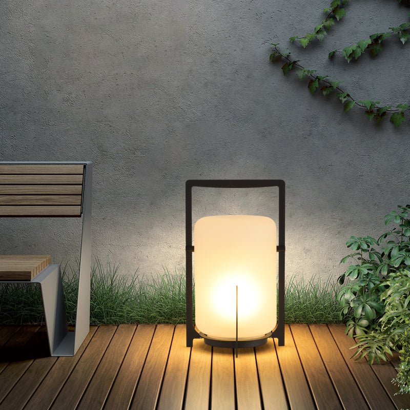 Luminária externa solar para jardim