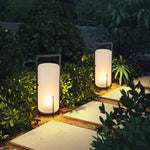 Luminária externa solar para jardim