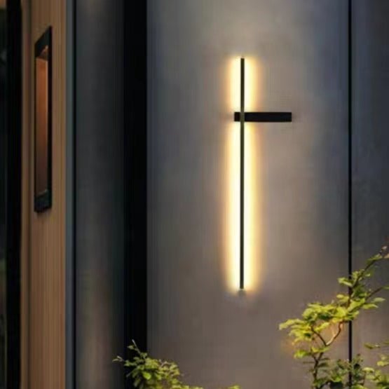 Luminária externa solar resistente à água