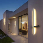 Luminária externa solar resistente à água