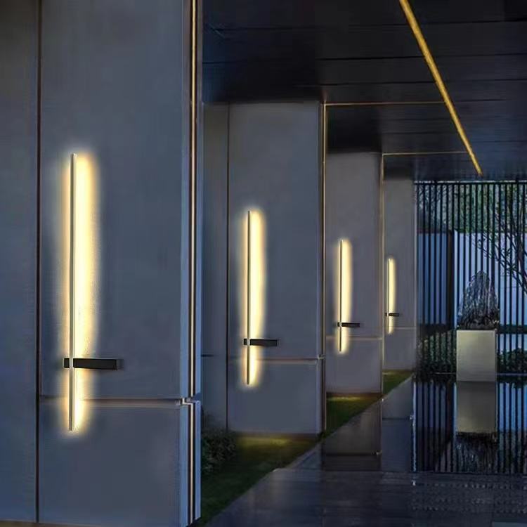 Luminária externa solar resistente à água