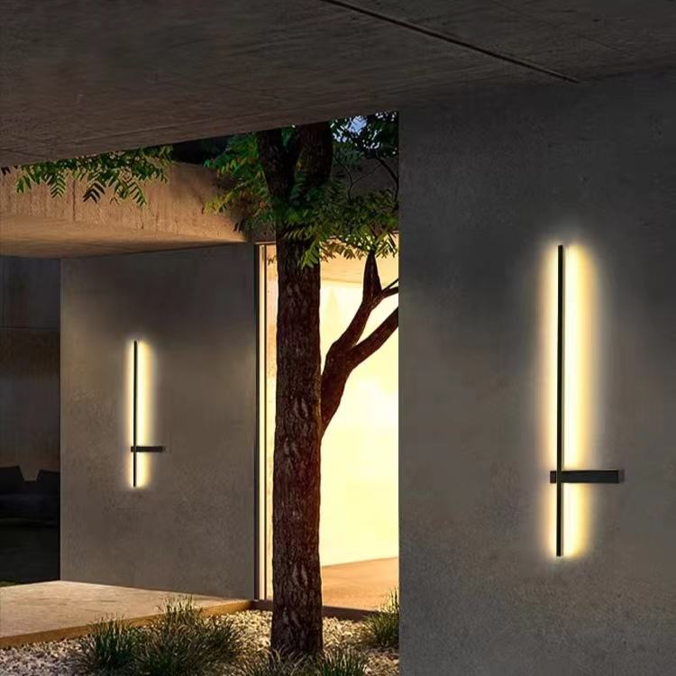 Luminária externa solar resistente à água