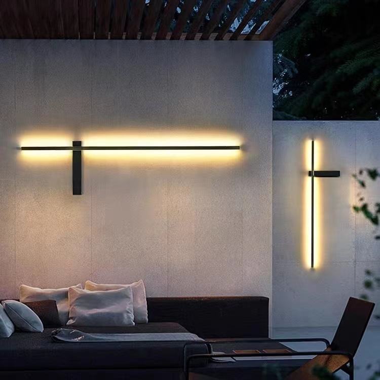Luminária externa solar resistente à água