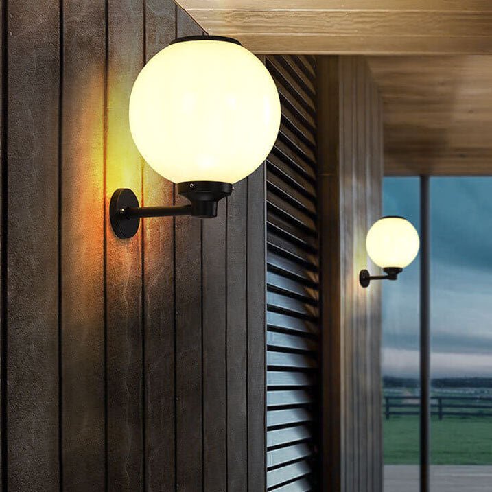 Luminária externa solar resistente à água para áreas externas Grande
