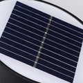Luminária externa solar resistente à água para áreas externas