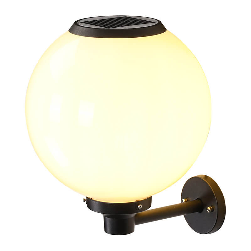 Luminária externa solar resistente à água para áreas externas